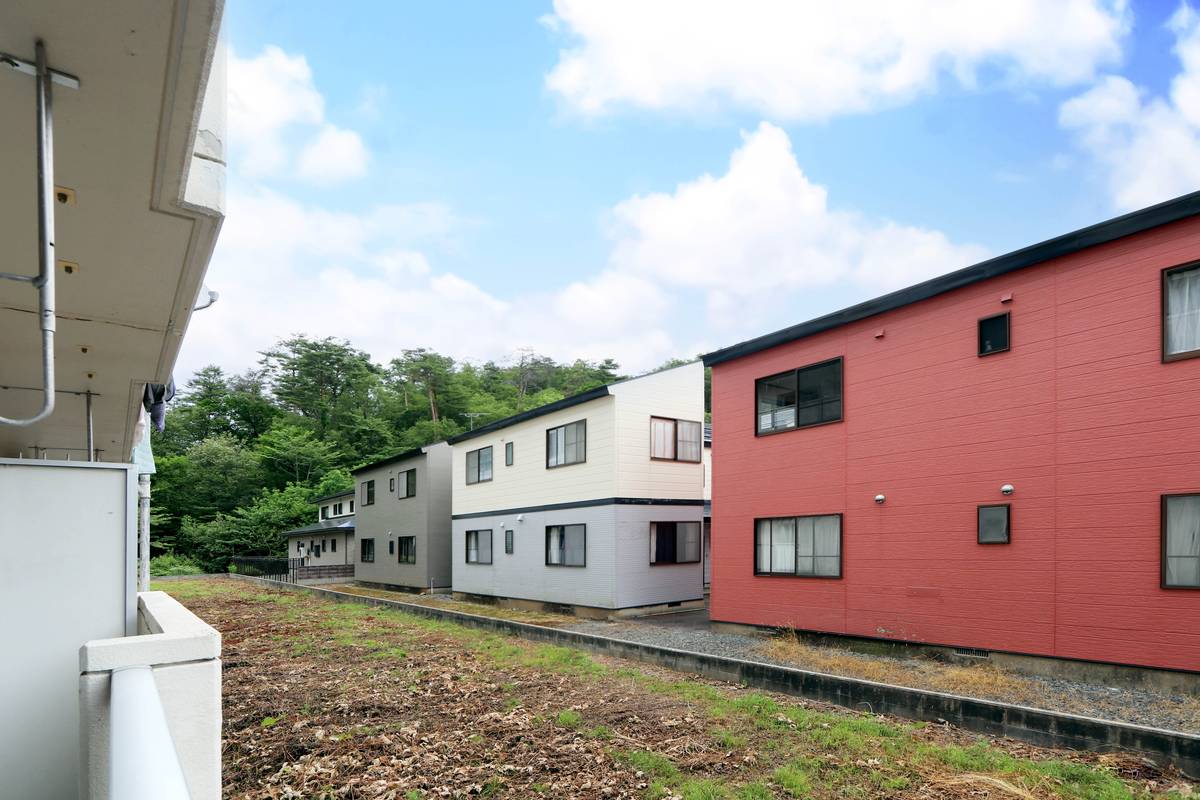 米沢市ビレッジハウス牛森の眺望