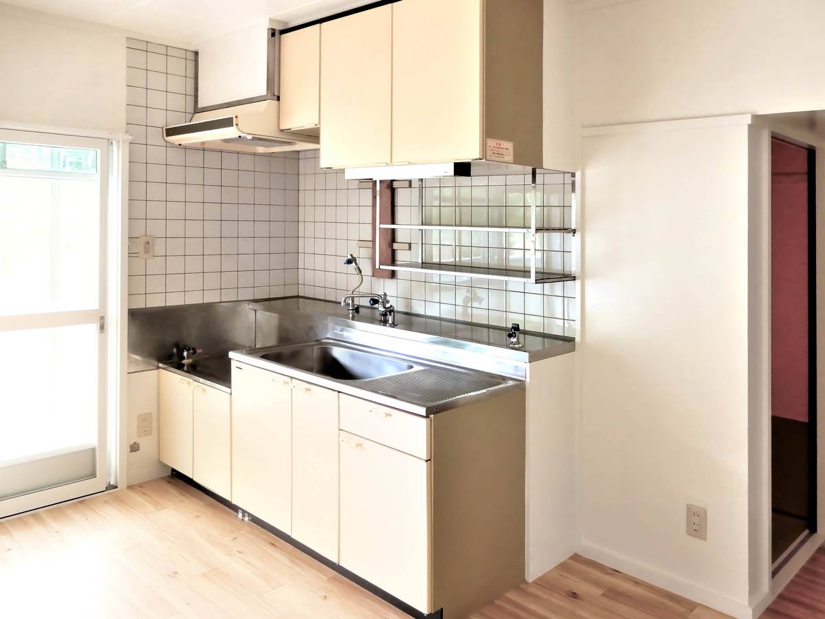 Ichinoseki-shi ရှိ Village House Nakada Minami ၏ မီးဖိုချောင်