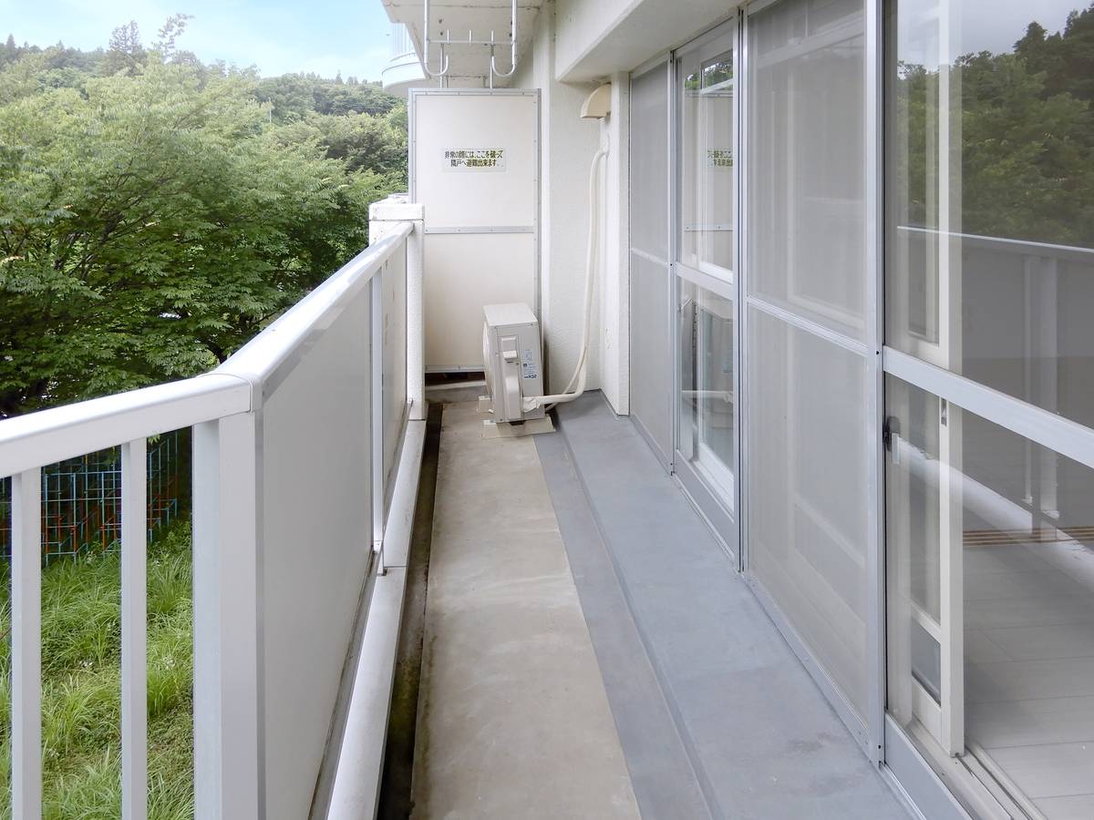Balcony in Village House Tokiwa in Tamura-shi