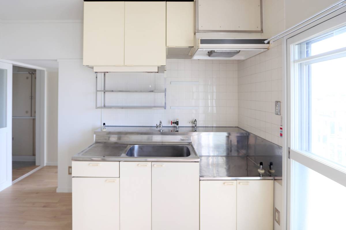 釜石市ビレッジハウス洞泉のキッチン