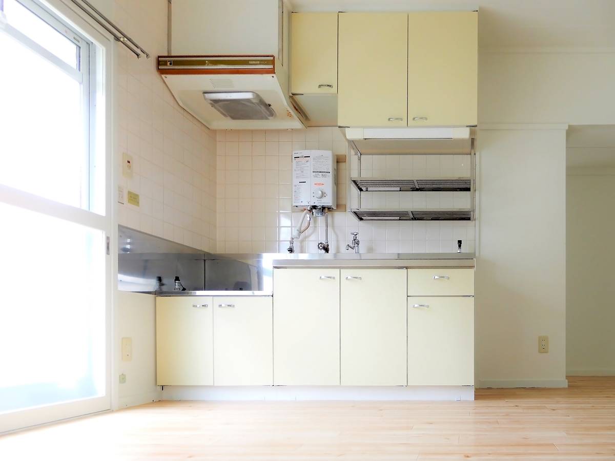 Dapur di Village House Iwaki di Hirosaki-shi