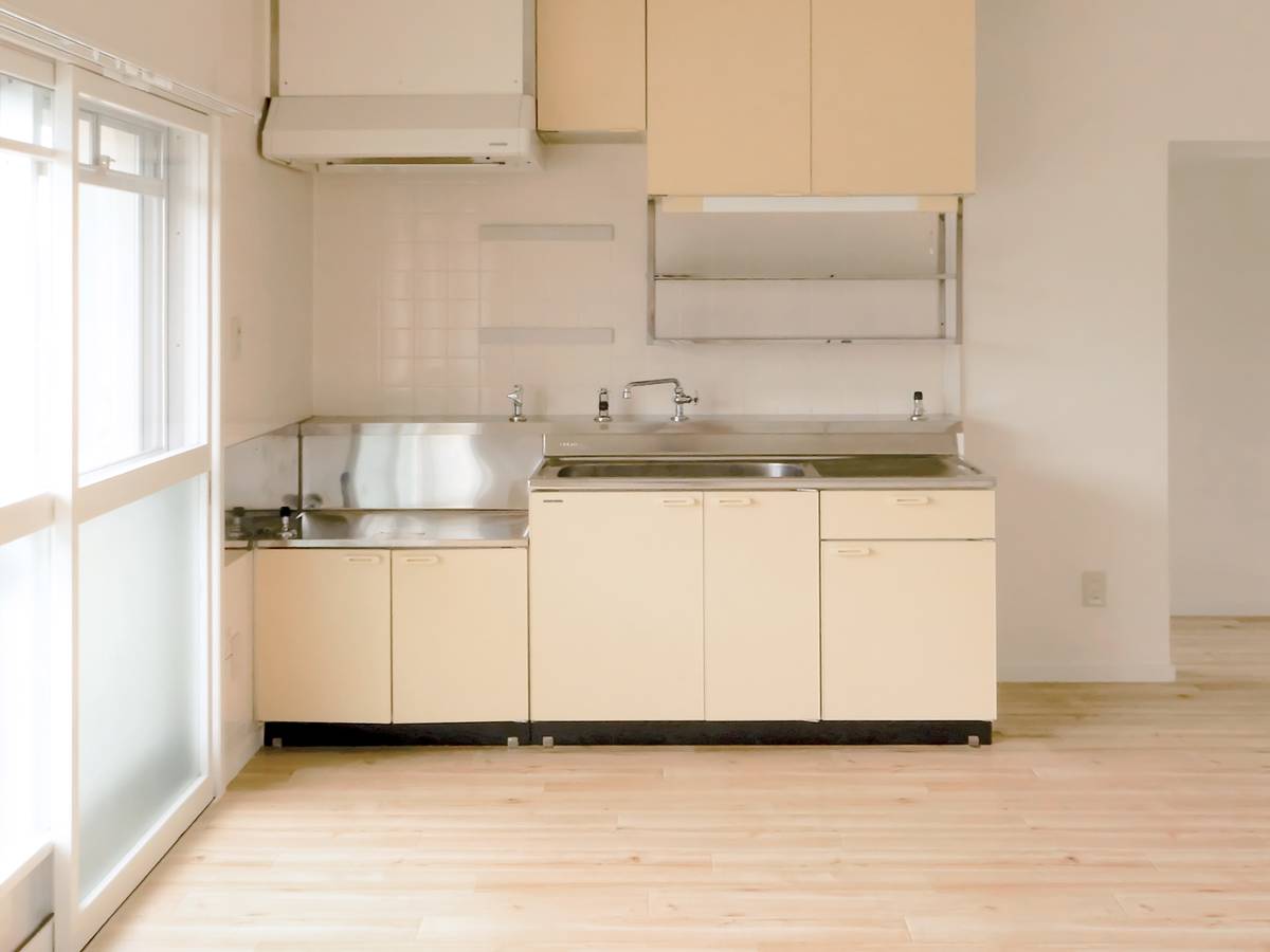 Ichinoseki-shi ရှိ Village House Daito ၏ မီးဖိုချောင်