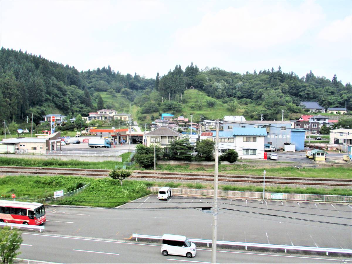 Tầm nhìn từ Village House Daito ở Ichinoseki-shi