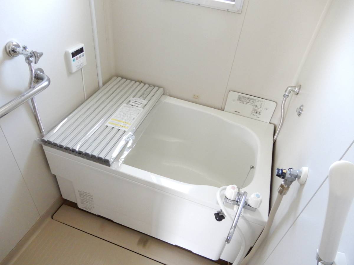 Phòng tắm của Village House Senboku ở Daisen-shi