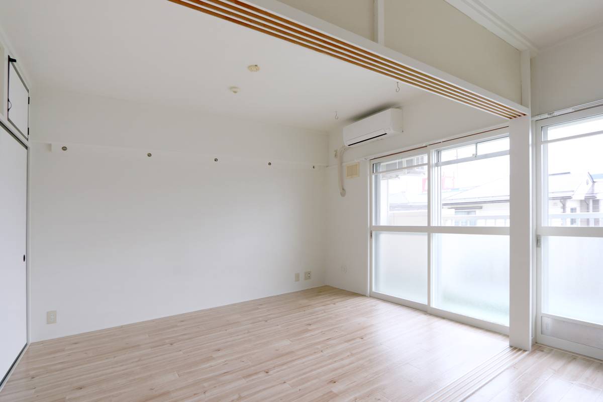 Living Room in Village House Yoshihara in Yamagata-shi