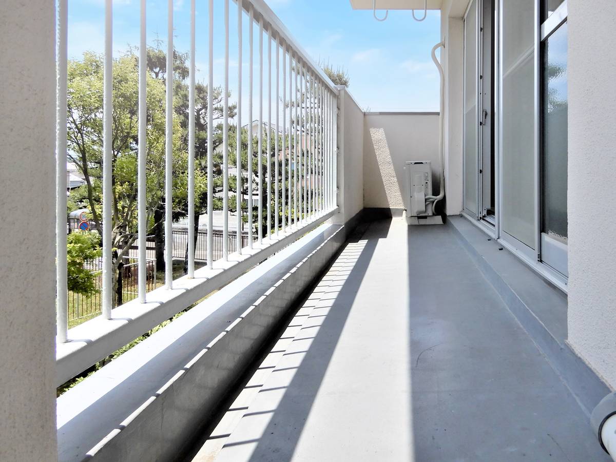 宮城野区ビレッジハウス仙台鶴ケ谷五丁目のバルコニー