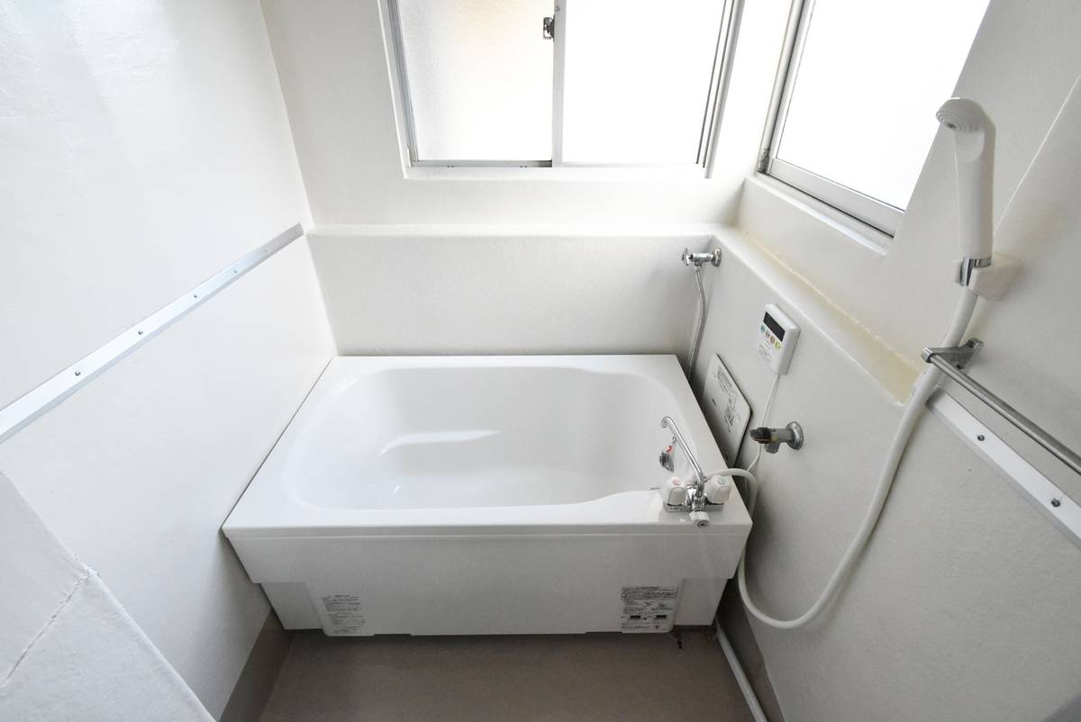 Phòng tắm của Village House Terao ở Takasaki-shi