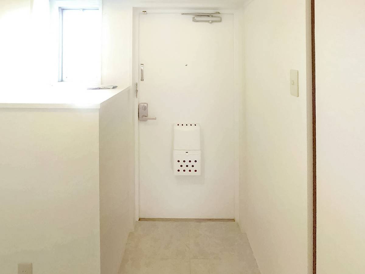 高崎市ビレッジハウス寺尾の玄関