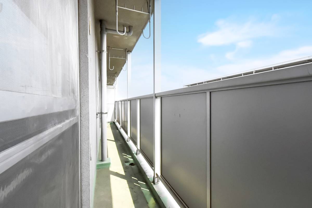 Balkon di Village House Taya di Fukaya-shi