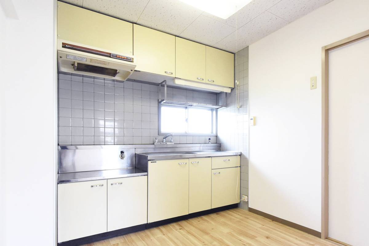 Dapur di Village House Taya di Fukaya-shi