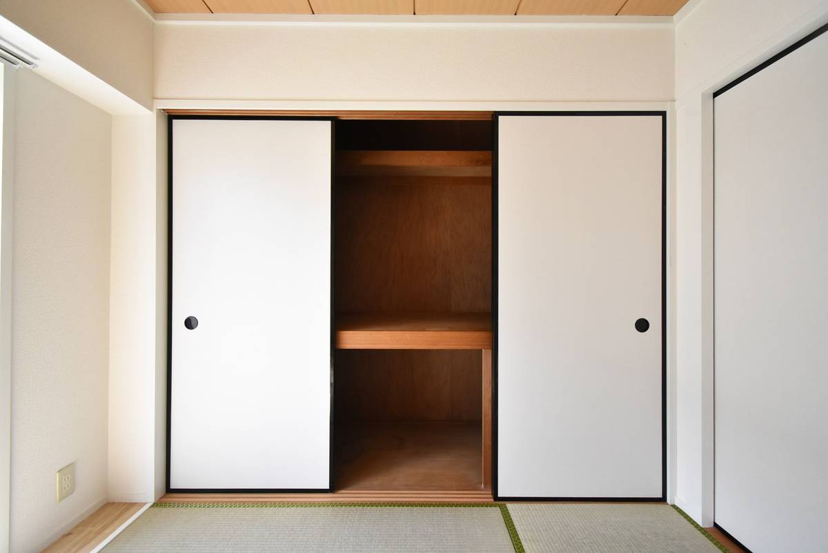 Khu vực chứa đồ của Village House Yamazaki ở Noda-shi