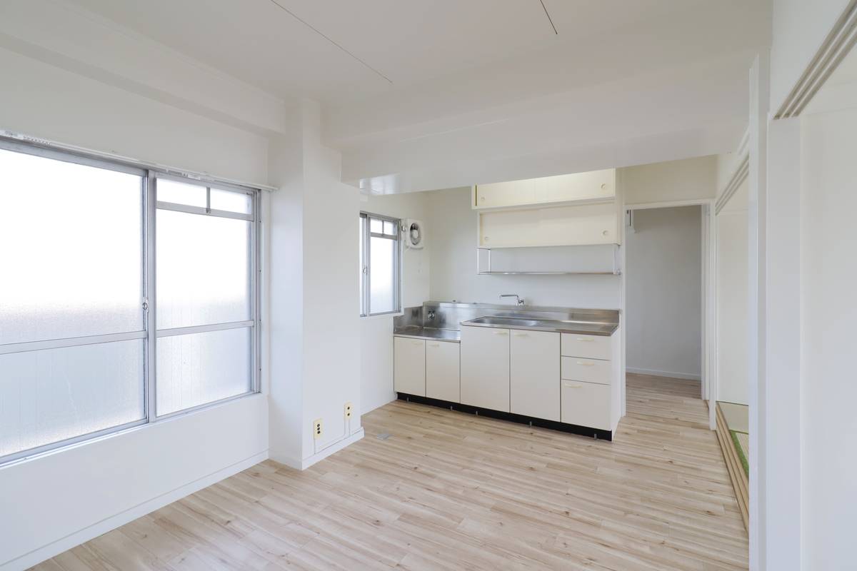 Living Room in Village House Futawa in Funabashi-shi