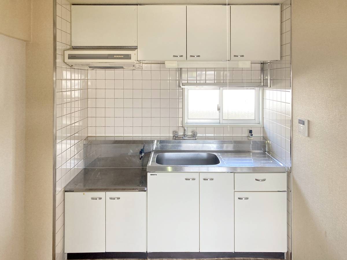 Dapur di Village House Shikishima di Kai-shi