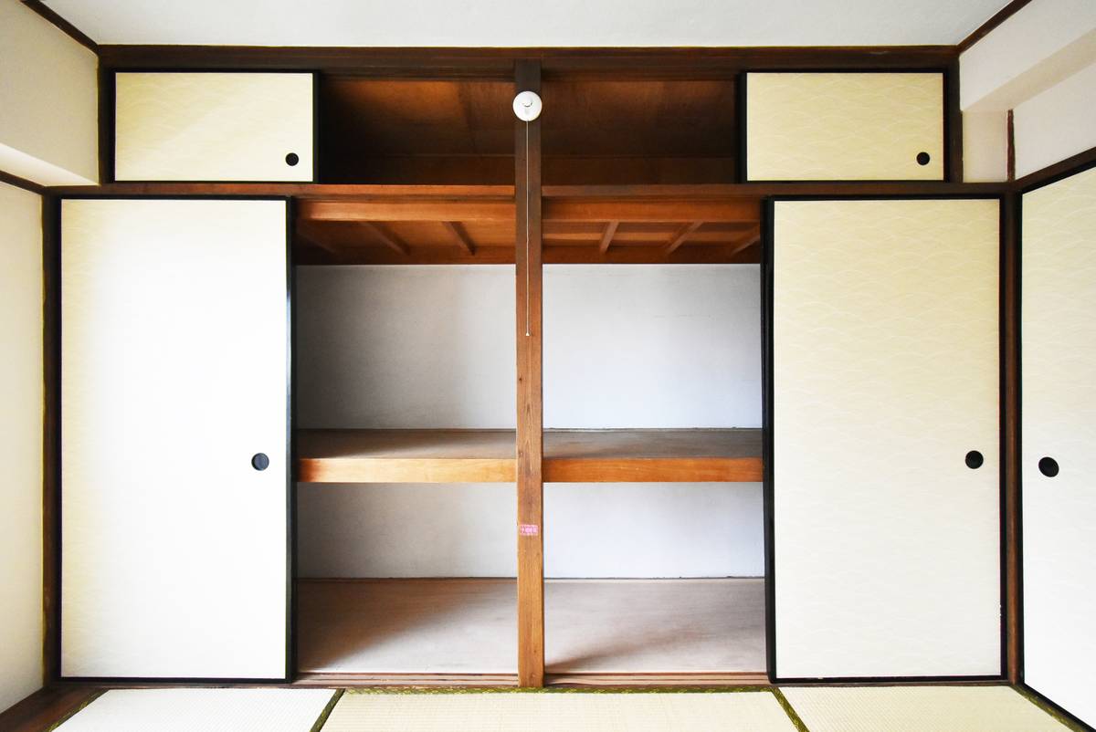 Storage Space in Village House Tsukiyoshi in Kawagoe-shi