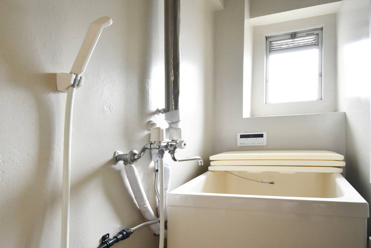 Kawagoe-shi ရှိ Village House Tsukiyoshi ၏ ရေချိုးခန်း