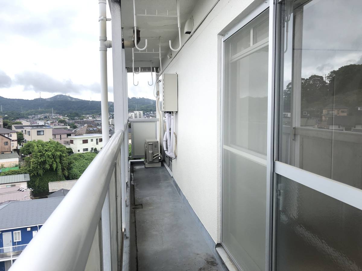 横須賀市ビレッジハウス不入斗のバルコニー