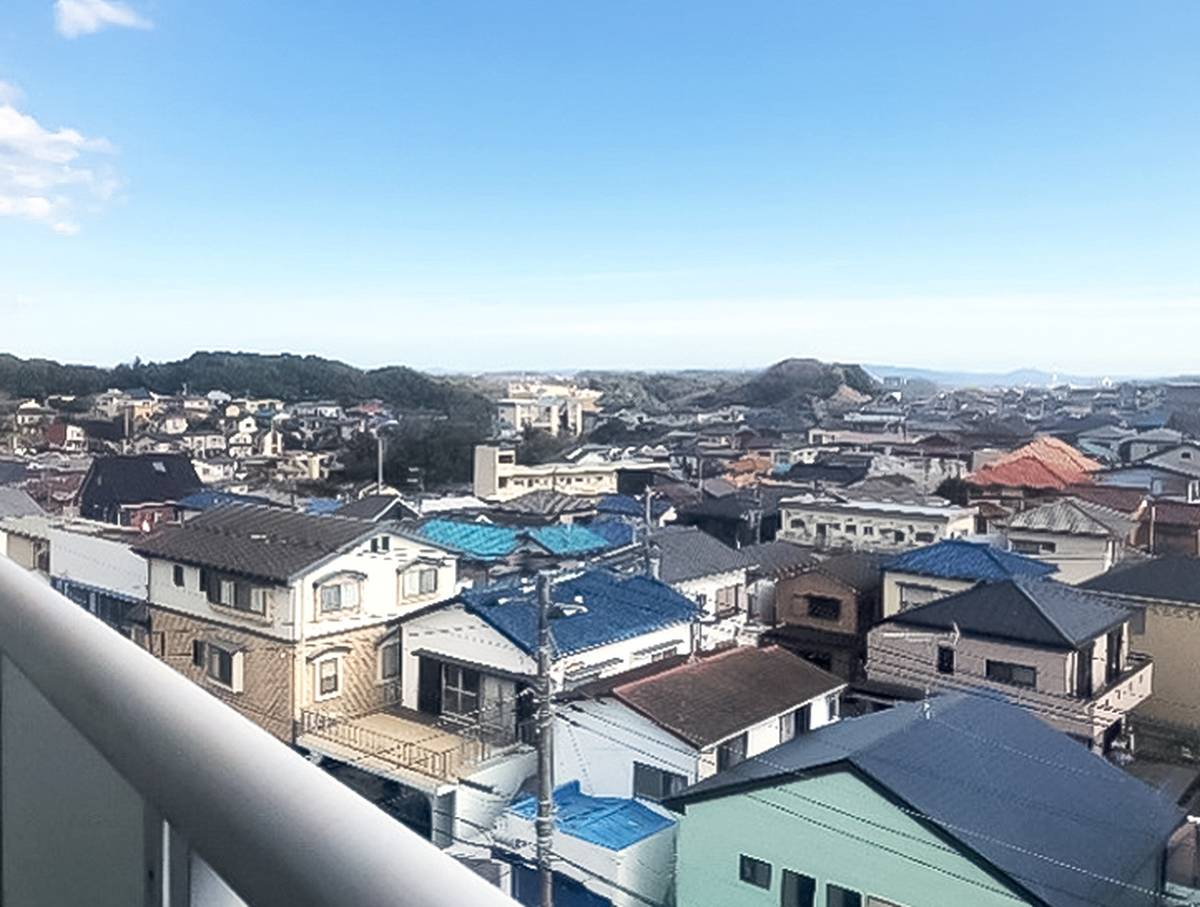 Tầm nhìn từ Village House Iriyamazu ở Yokosuka-shi