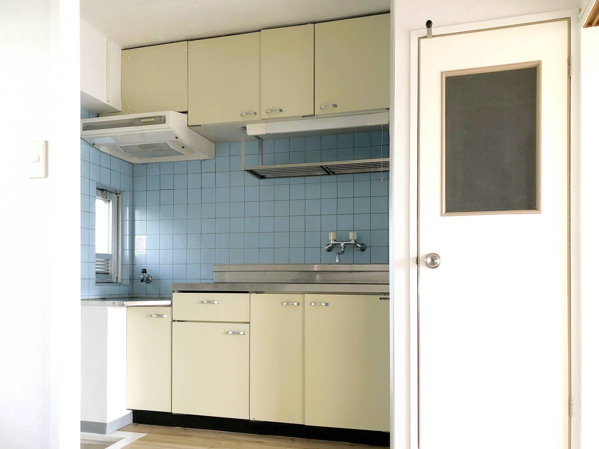 Dapur di Village House Kugou di Yokosuka-shi