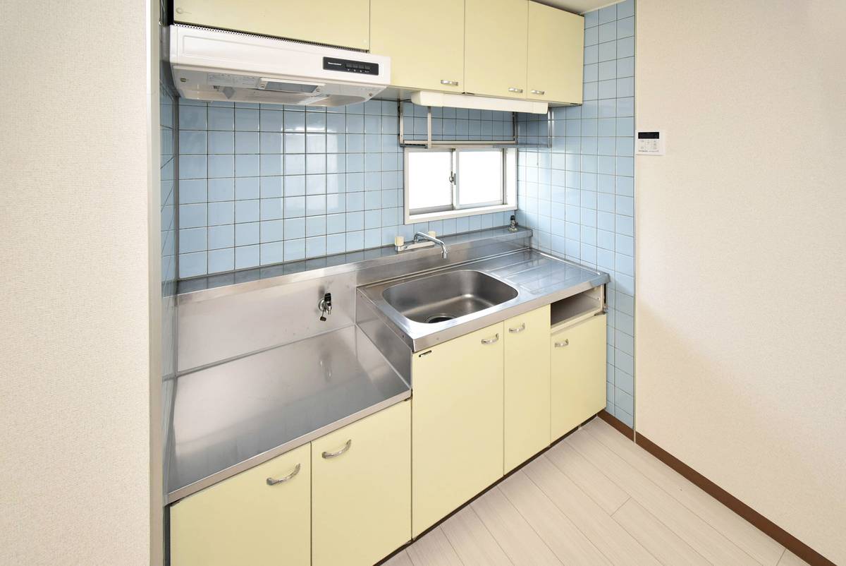 Khu vực bếp của Village House Kugou ở Yokosuka-shi