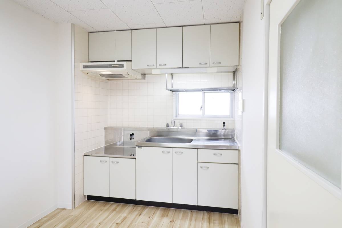 Dapur di Village House Gosho di Ichihara-shi