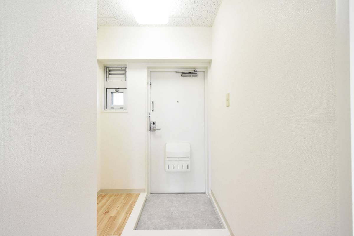 Entrada do apartamento de Village House Kamikido em Higashi-ku