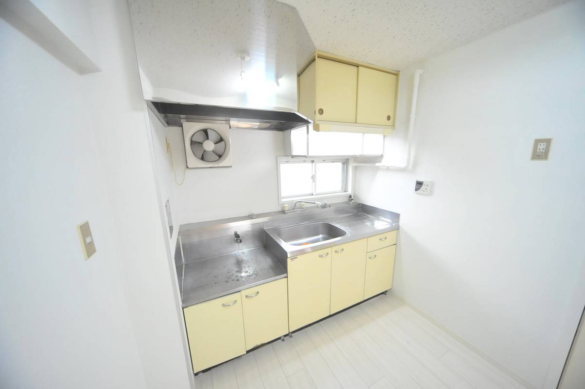 Kitchen in Village House Zenbu in Asahi-ku