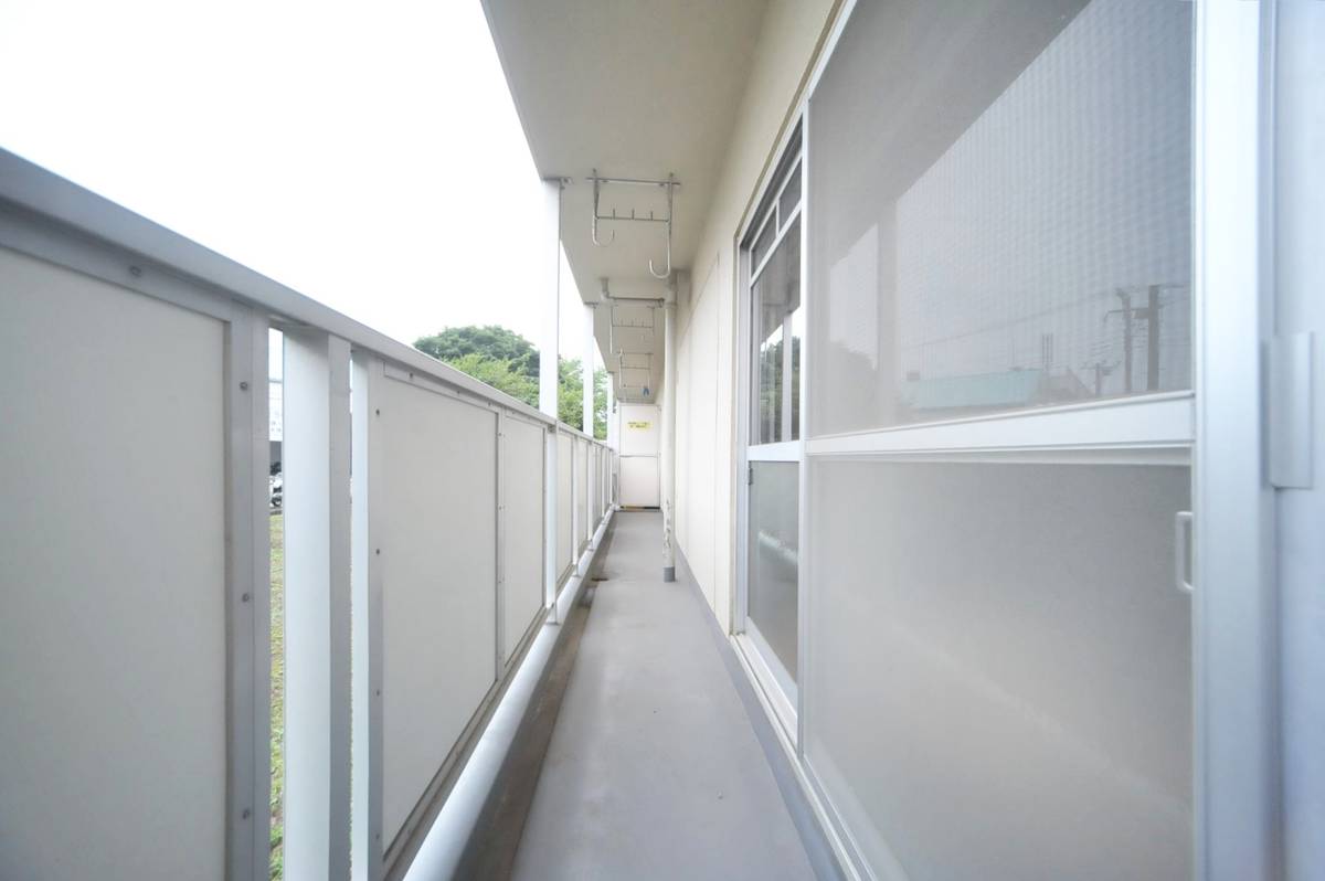 Balcony in Village House Zenbu in Asahi-ku