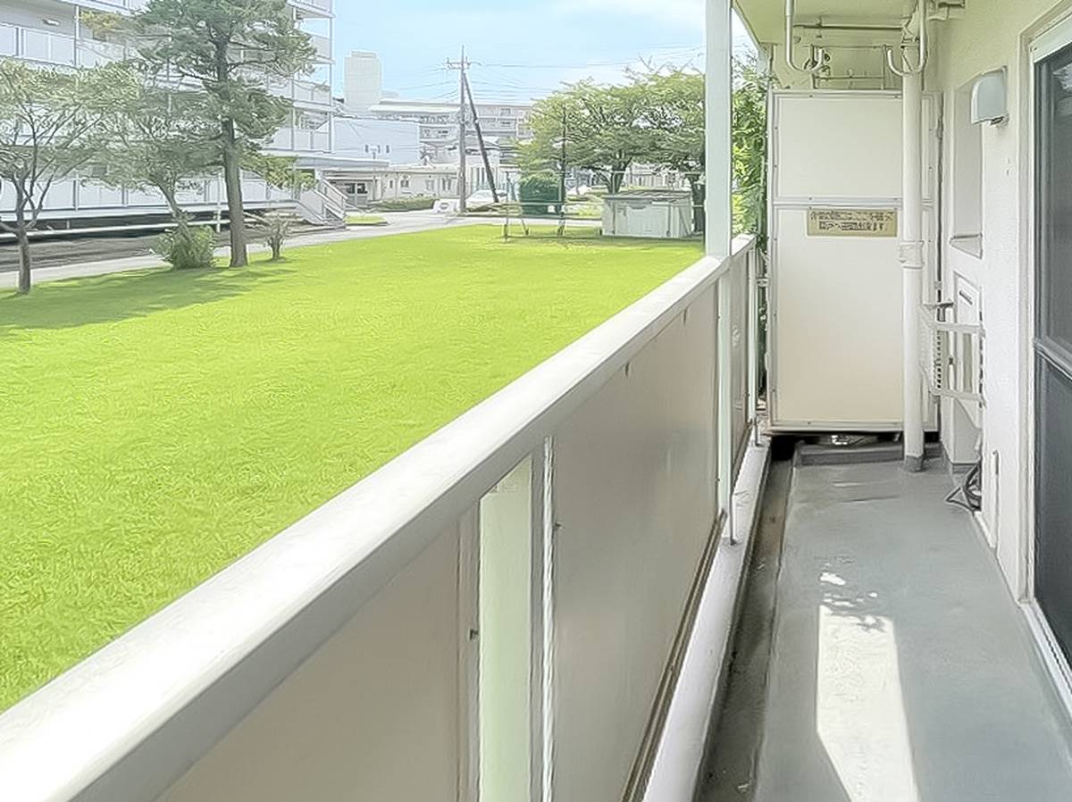 見沼区ビレッジハウス大谷のバルコニー