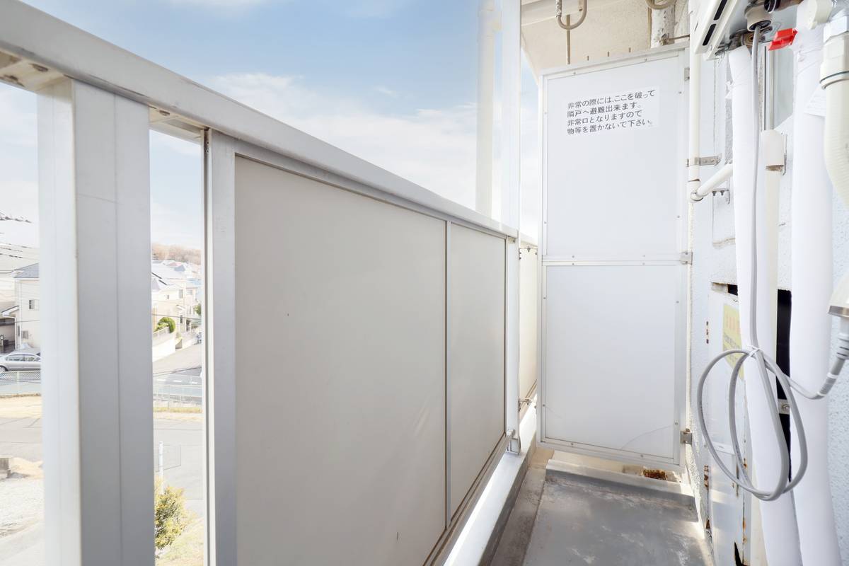 Ban công của Village House Ooya ở Minuma-ku