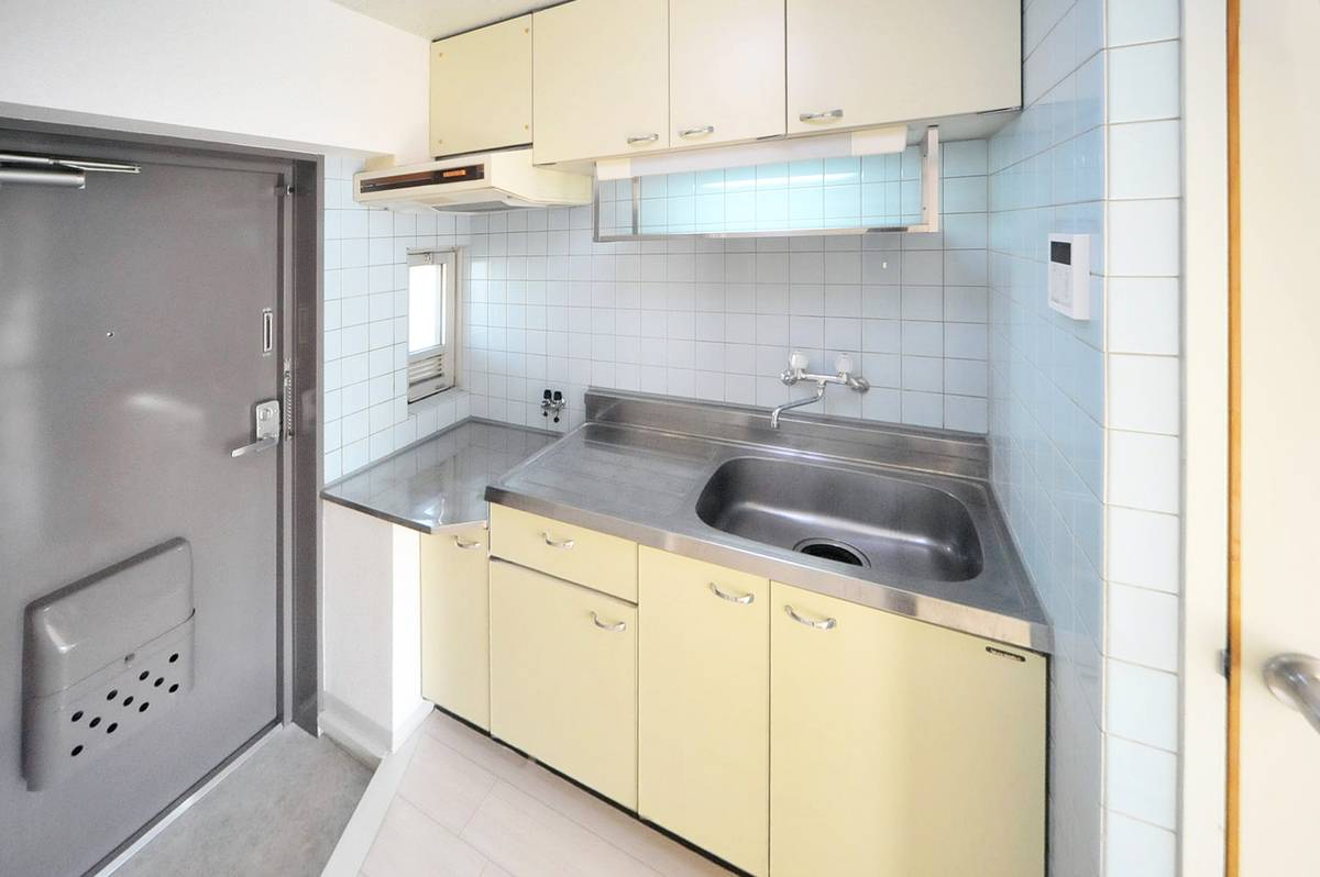 Khu vực bếp của Village House Sugeta ở Kanagawa-ku