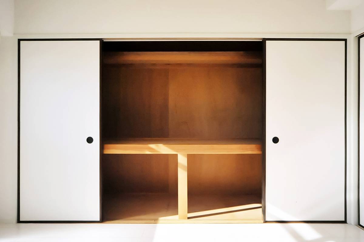 Khu vực chứa đồ của Village House Sugeta ở Kanagawa-ku