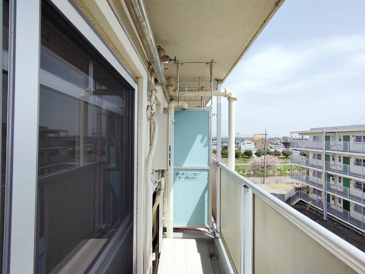 Balcony in Village House Ujiie in Sakura-shi