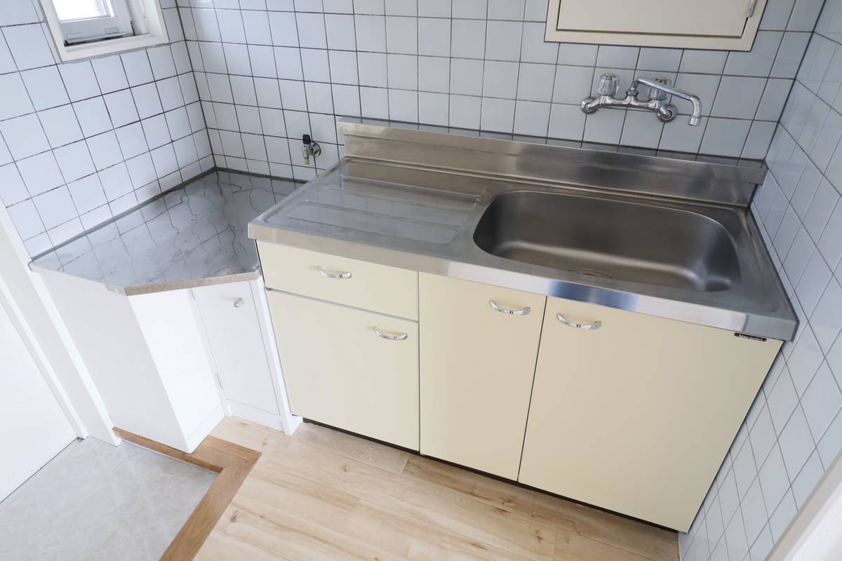 Kitchen in Village House Kowagama in Funabashi-shi