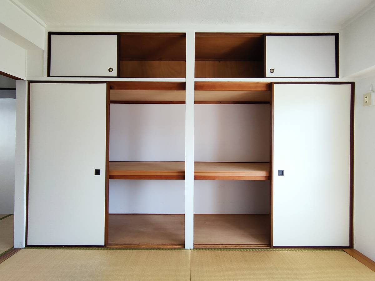 Khu vực chứa đồ của Village House Numawada ở Tochigi-shi