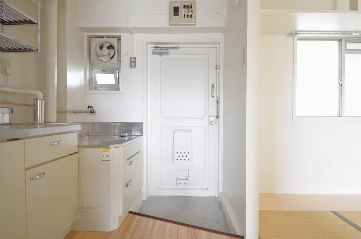 Entrada do apartamento de Village House Nakagouya em Higashi-ku