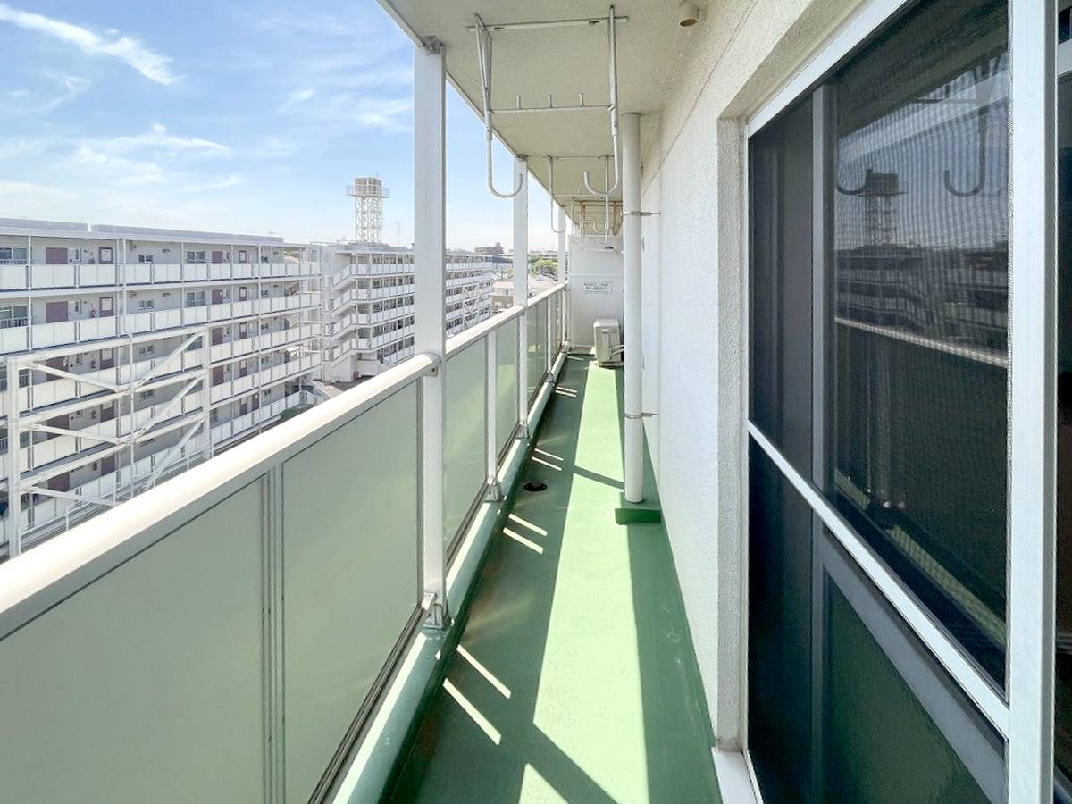 藤沢市ビレッジハウス亀井野のバルコニー