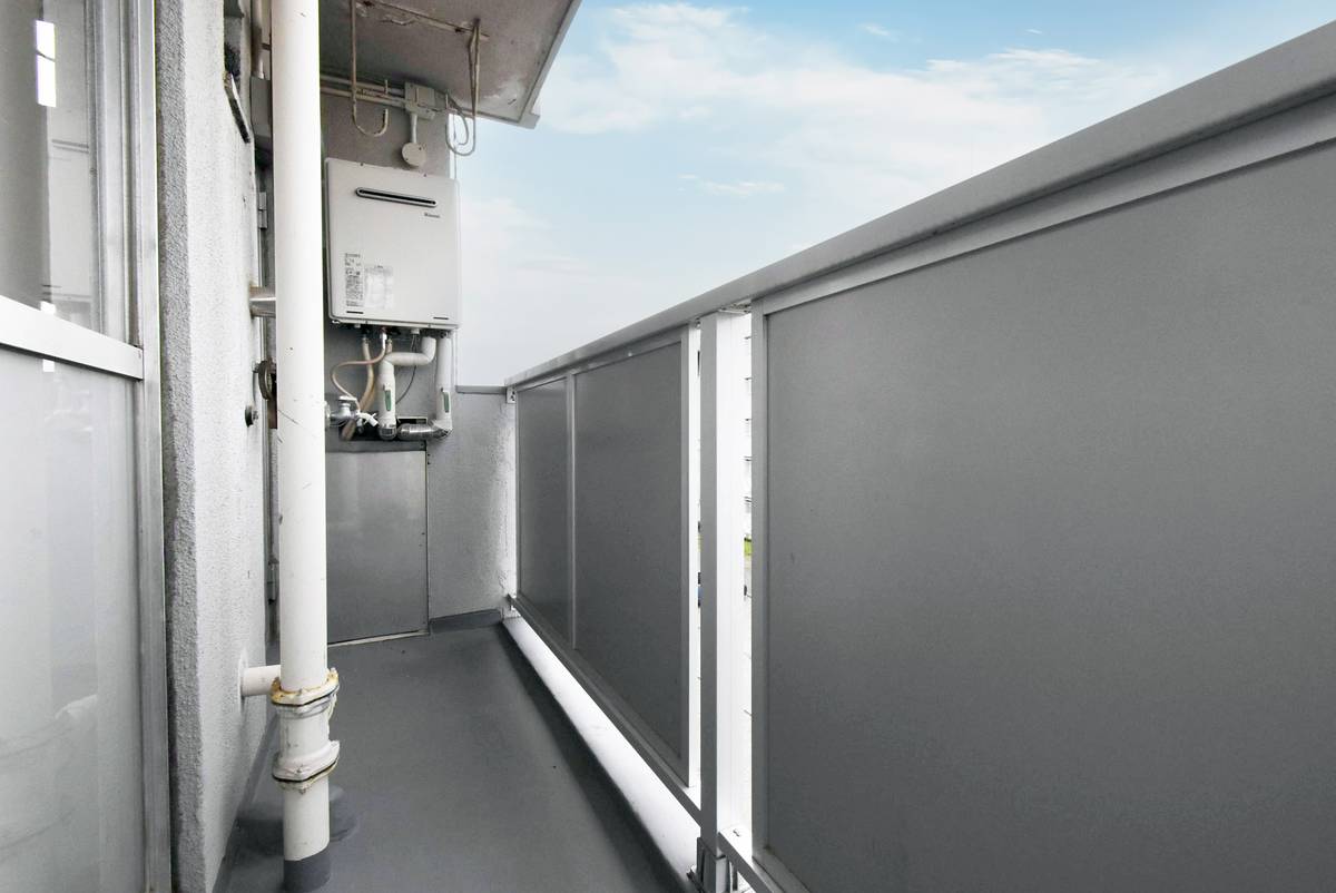 Balcony in Village House Ooizumi in Oura-gun