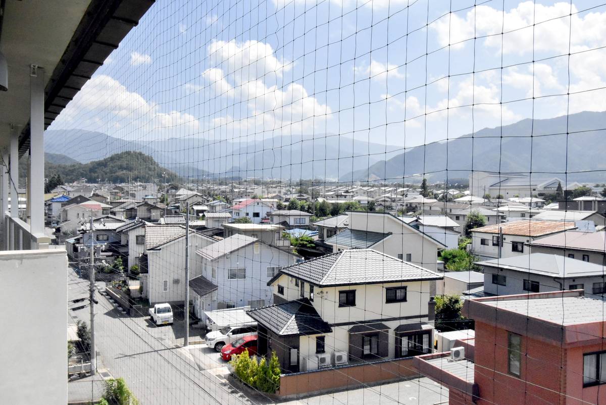 View from Village House Koyama in Suzaka-shi