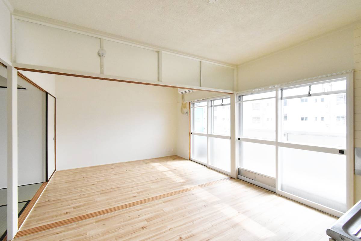 Ruang Tamu di Village House Matsuo di Iida-shi