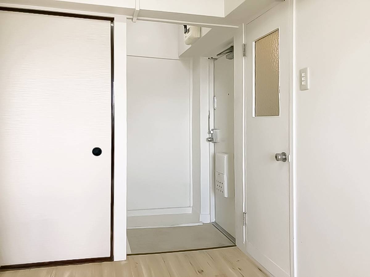 Khu vực cửa ra vào Village House Aikawa ở Aikou-gun