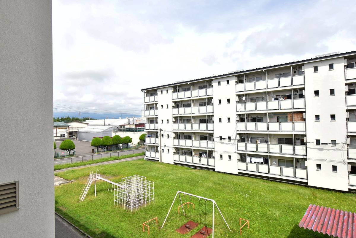 松本市ビレッジハウス笹賀の眺望