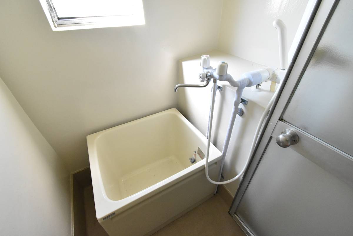 Phòng tắm của Village House Nishiharuchika ở Ina-shi