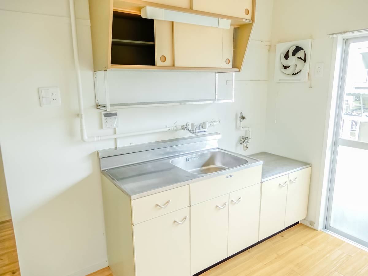 Cozinha de Village House Shimojima Dai 2 em Hiratsuka-shi