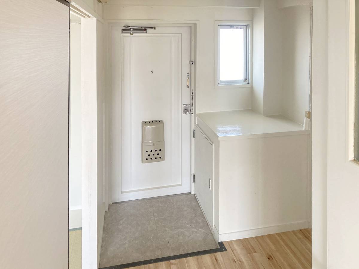 Khu vực cửa ra vào Village House Nakane ở Hitachinaka-shi