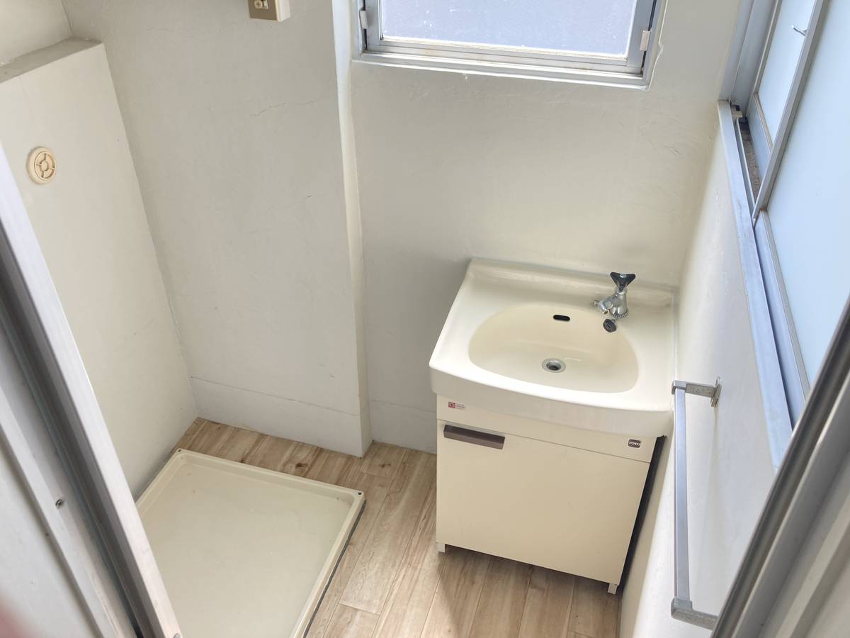 Bồn rửa mặt của Village House Nakane ở Hitachinaka-shi