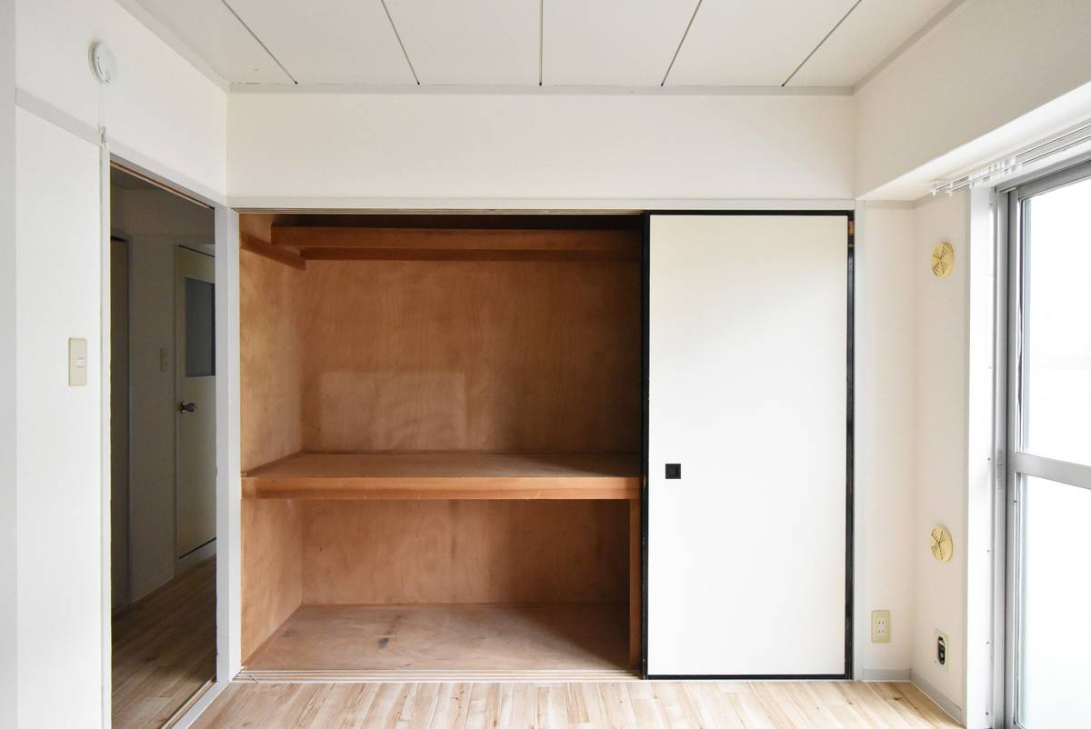 Khu vực chứa đồ của Village House Hitachi ở Hitachi-shi