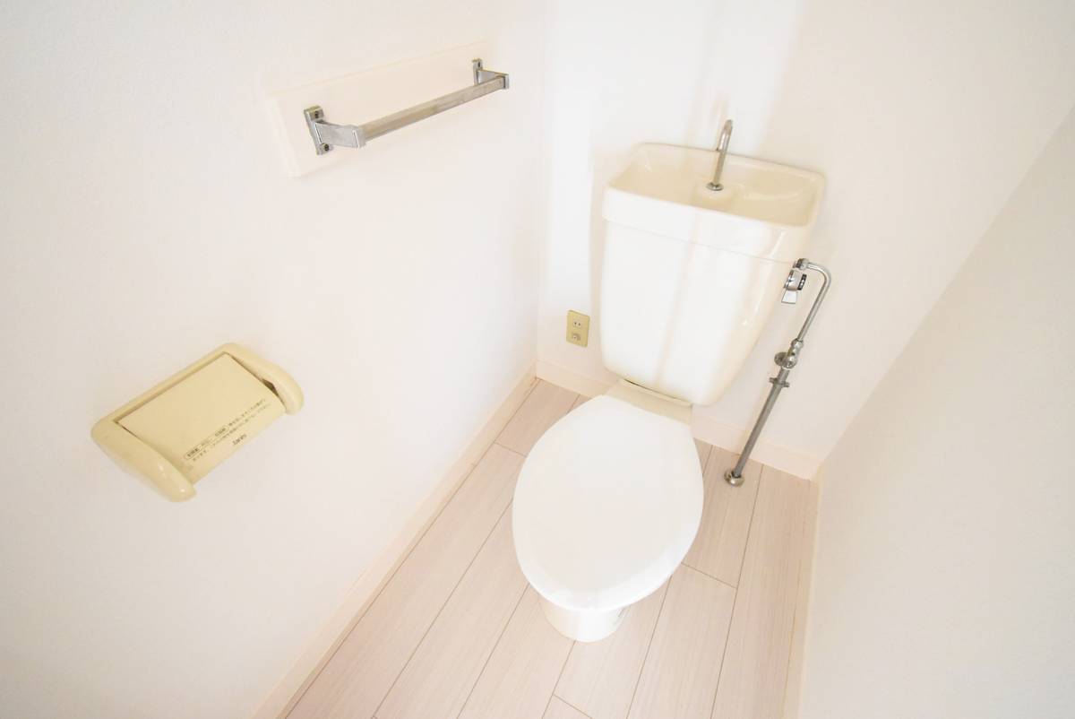土浦市ビレッジハウス中貫のトイレ