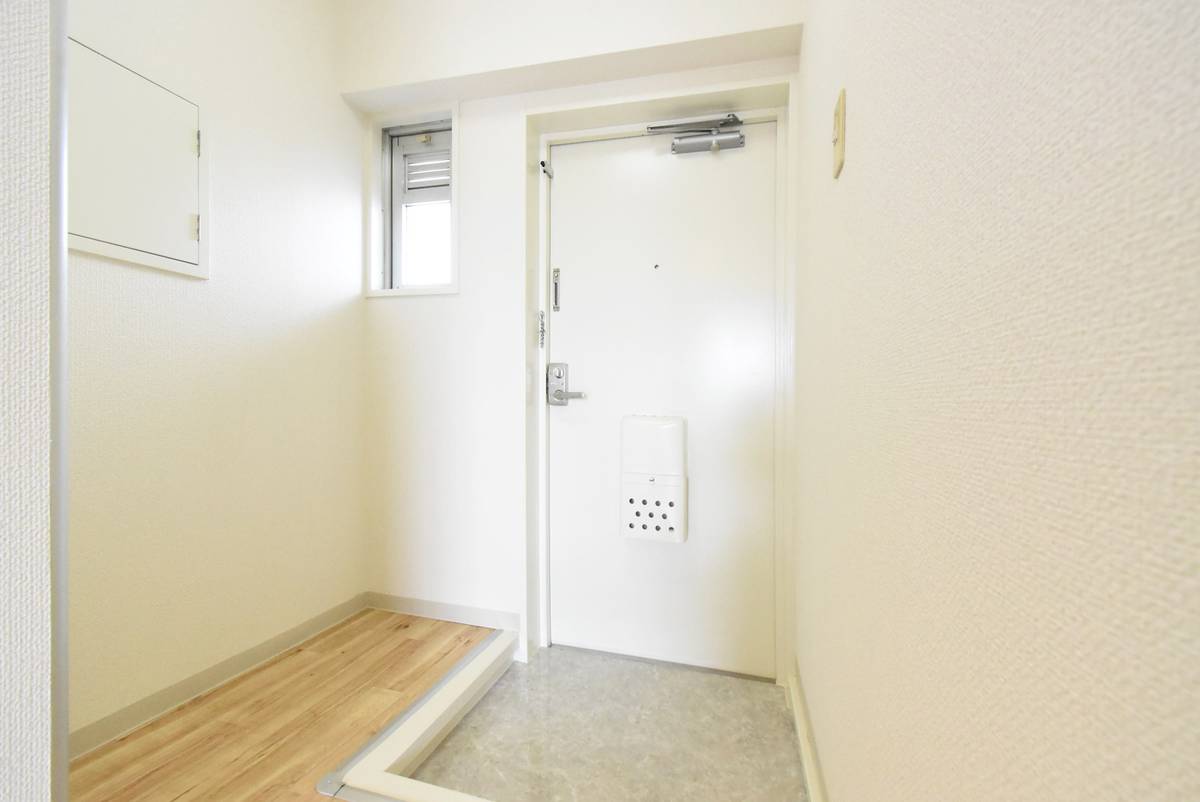 Entrada do apartamento de Village House Nakanuki em Tsuchiura-shi