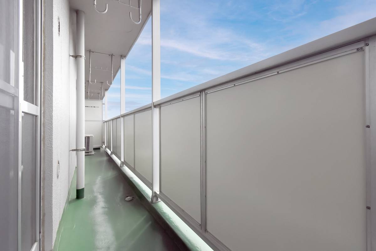 Varanda de Village House Nakanuki em Tsuchiura-shi