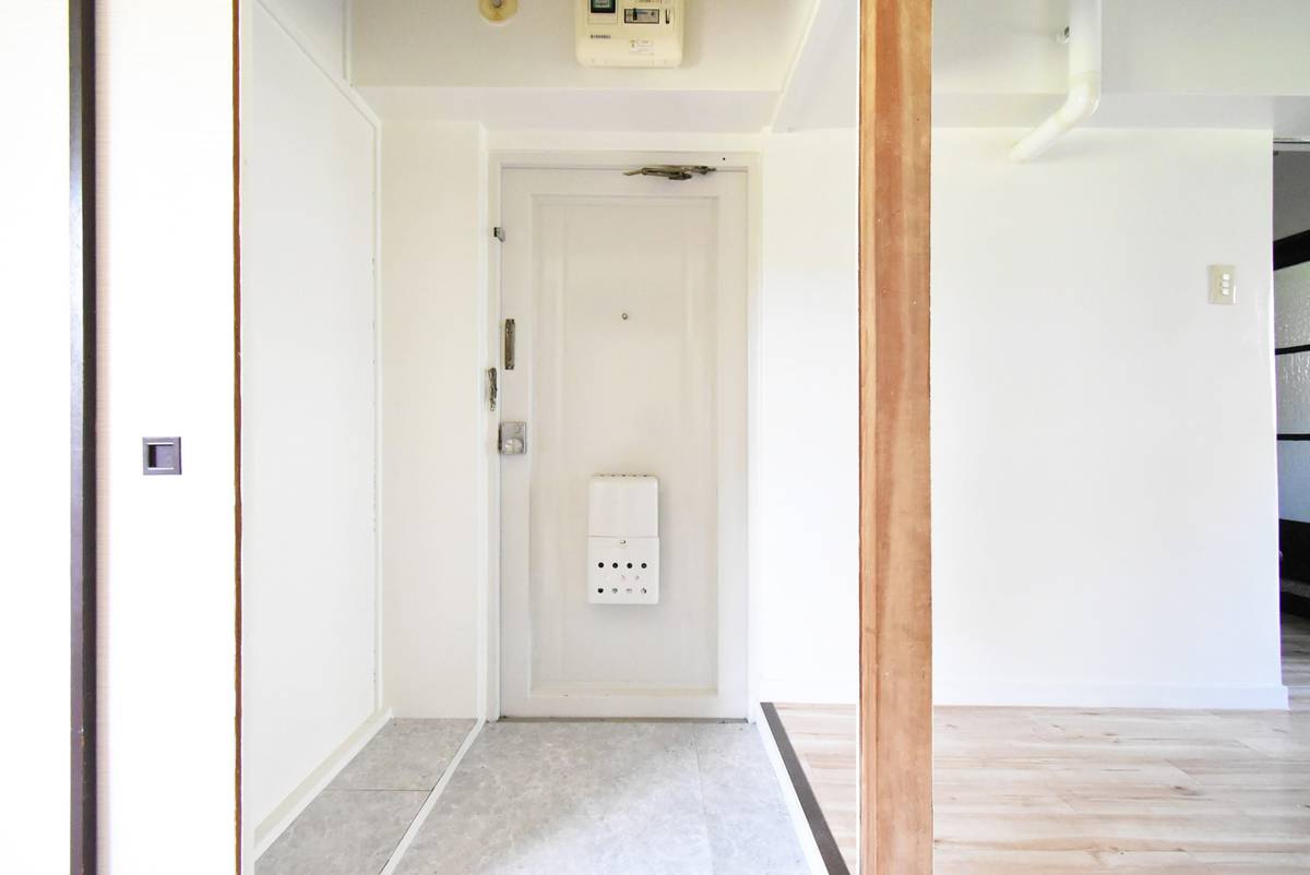 Entrada do apartamento de Village House Oono em Kashima-shi